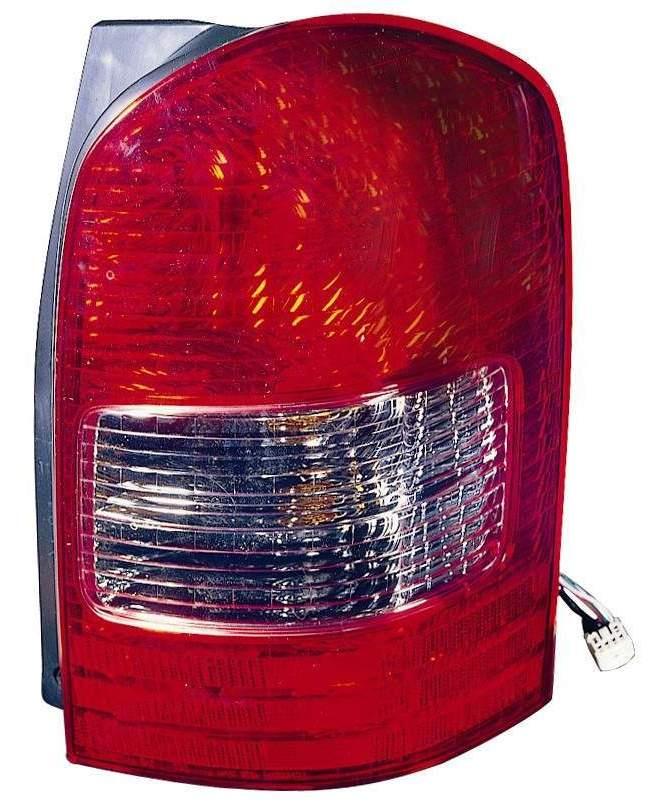 2000-2001 Mazda MPV Tail Lamp Passenger Side , MA2801113. Angle view for visual reference.