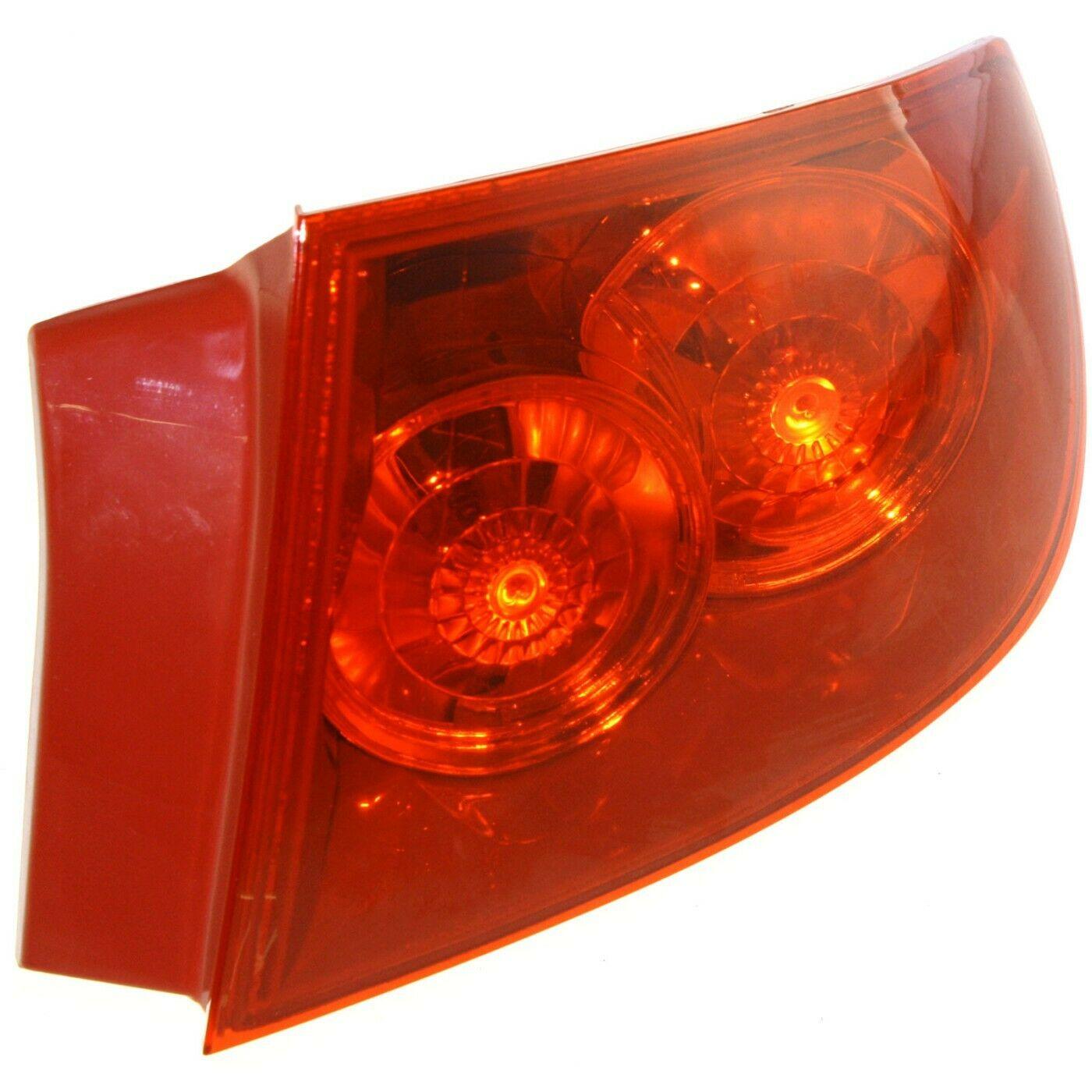 2004-2006 Mazda 3 Tail Lamp Passenger Side Sdn Std , MA2801119. Side view of the replacement part.