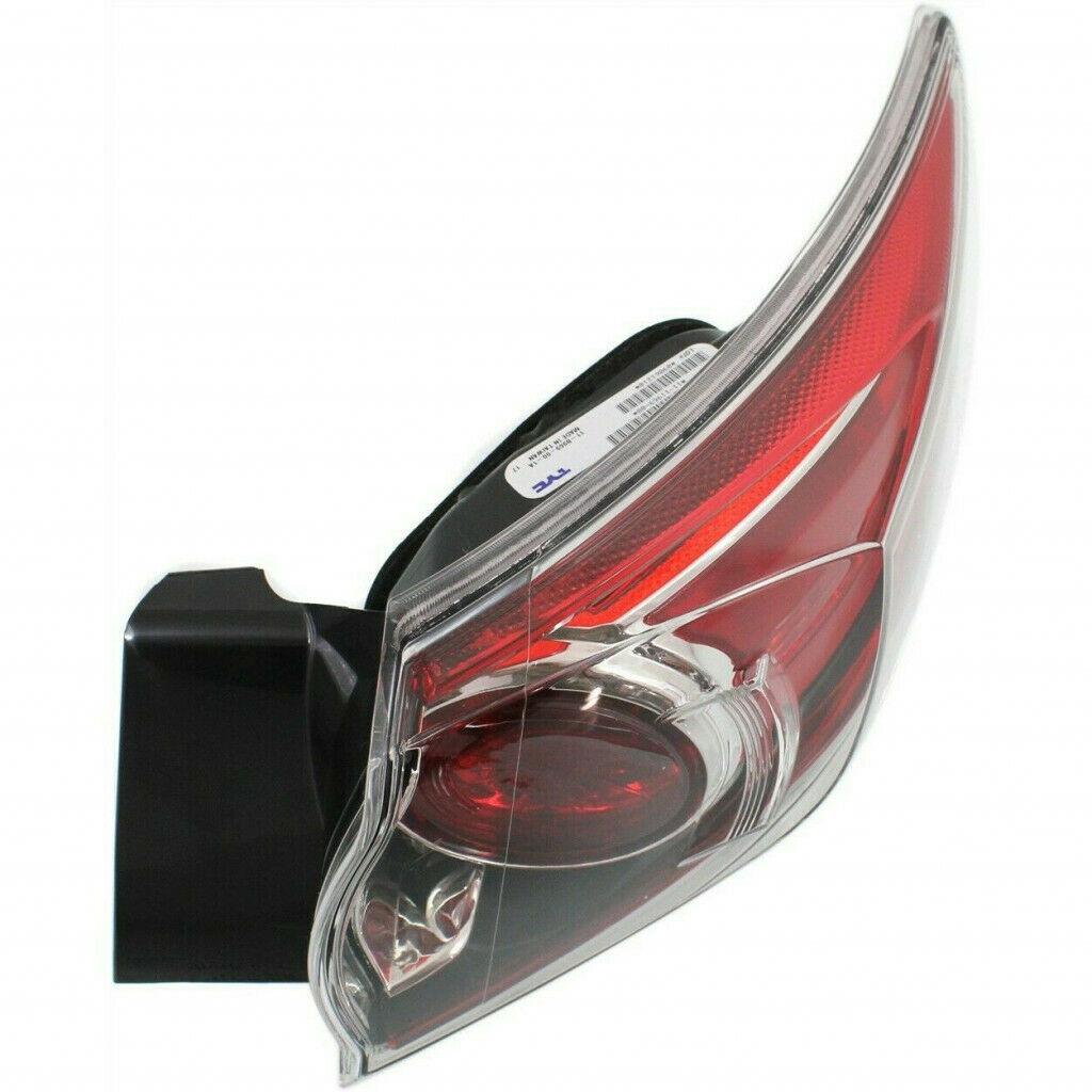 2010-2013 Mazda 3 Tail Lamp Passenger Side Without Led Standard Hb , MA2801147. Installed view for reference.