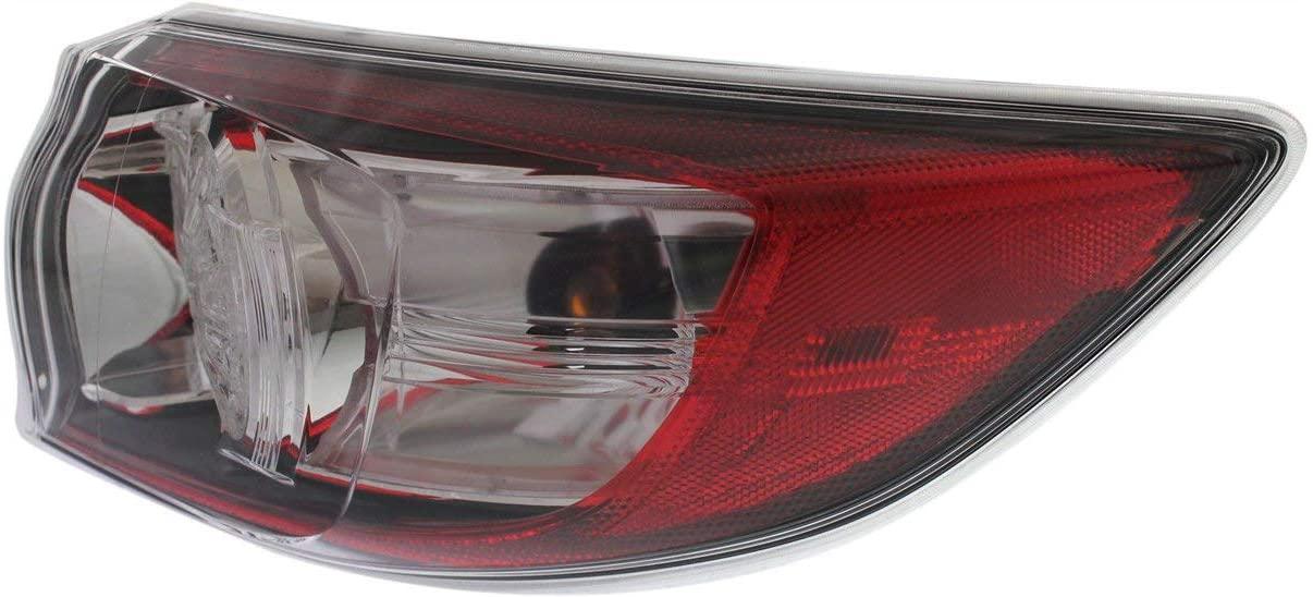 2010-2013 Mazda 3 Sport Tail Lamp Passenger Side Led Hb , MA2801148. High-quality aftermarket part.