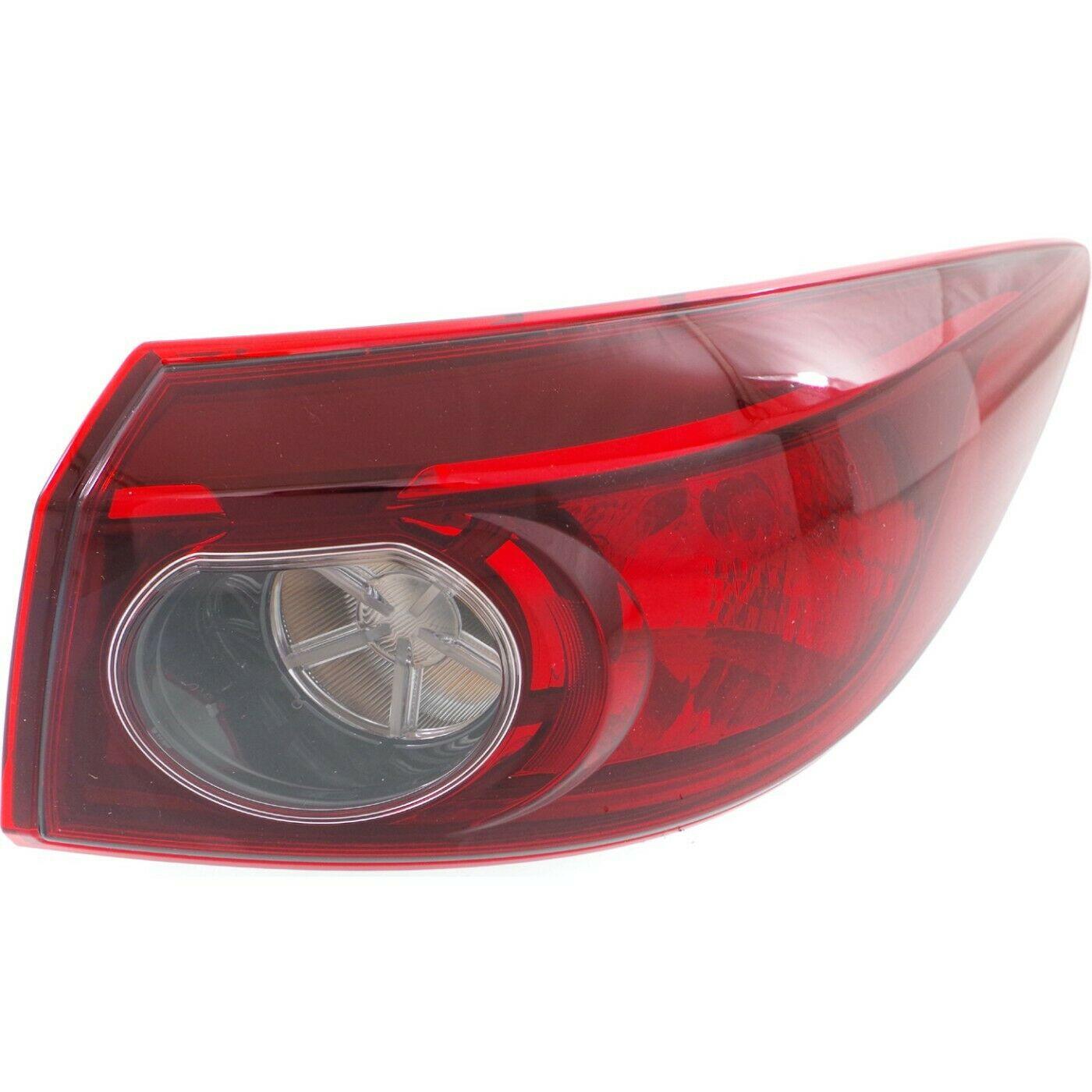 2014-2018 Mazda 3 Tail Lamp Passenger Side Sdn Bulb Type , MA2805117. High-strength and long-lasting.