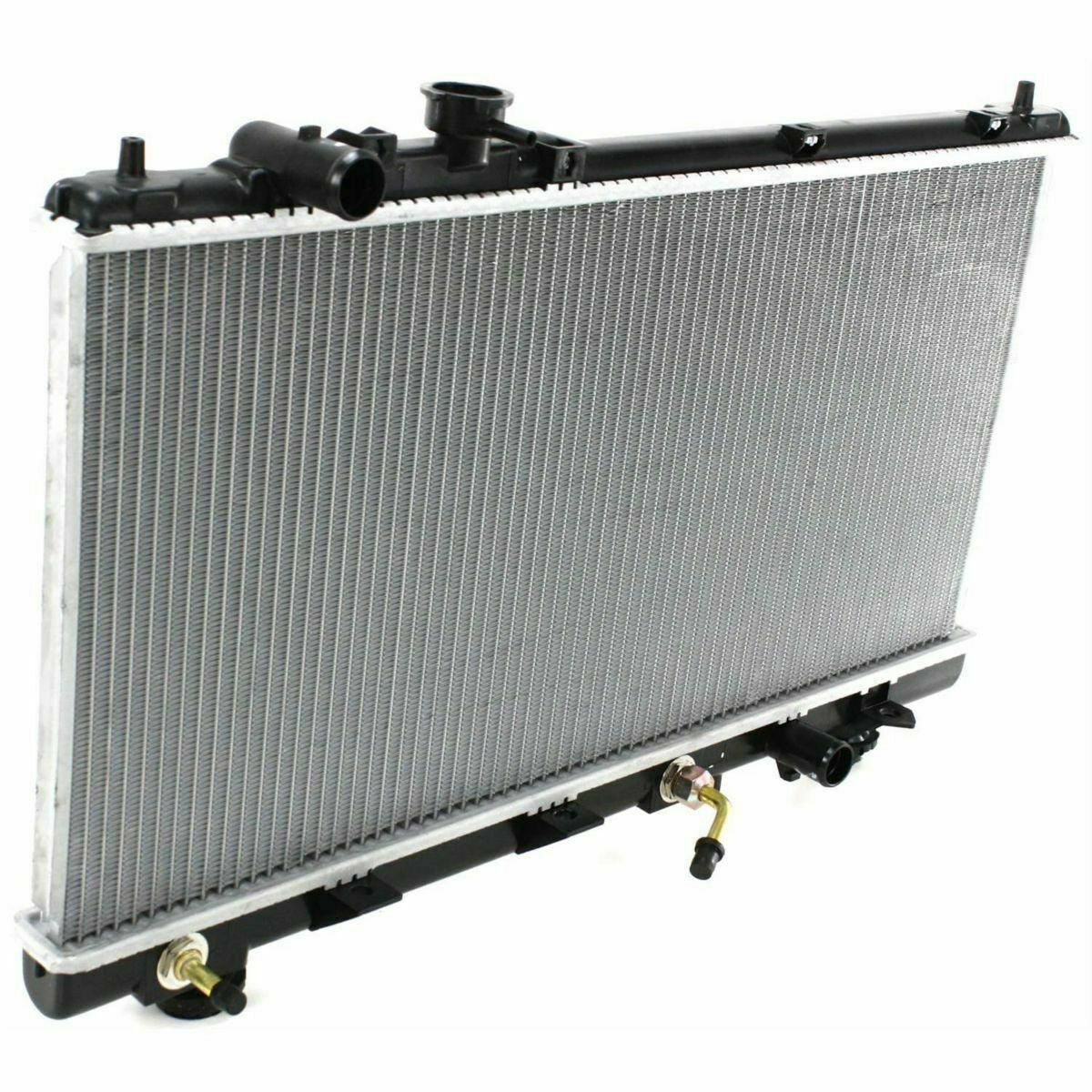 2001-2003 Mazda PROTEGE Radiator , MA3010145. Angle view for visual reference.