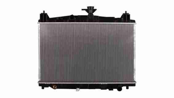 2011-2014 Mazda 2 Radiator , MA3010231. Installed view for reference.