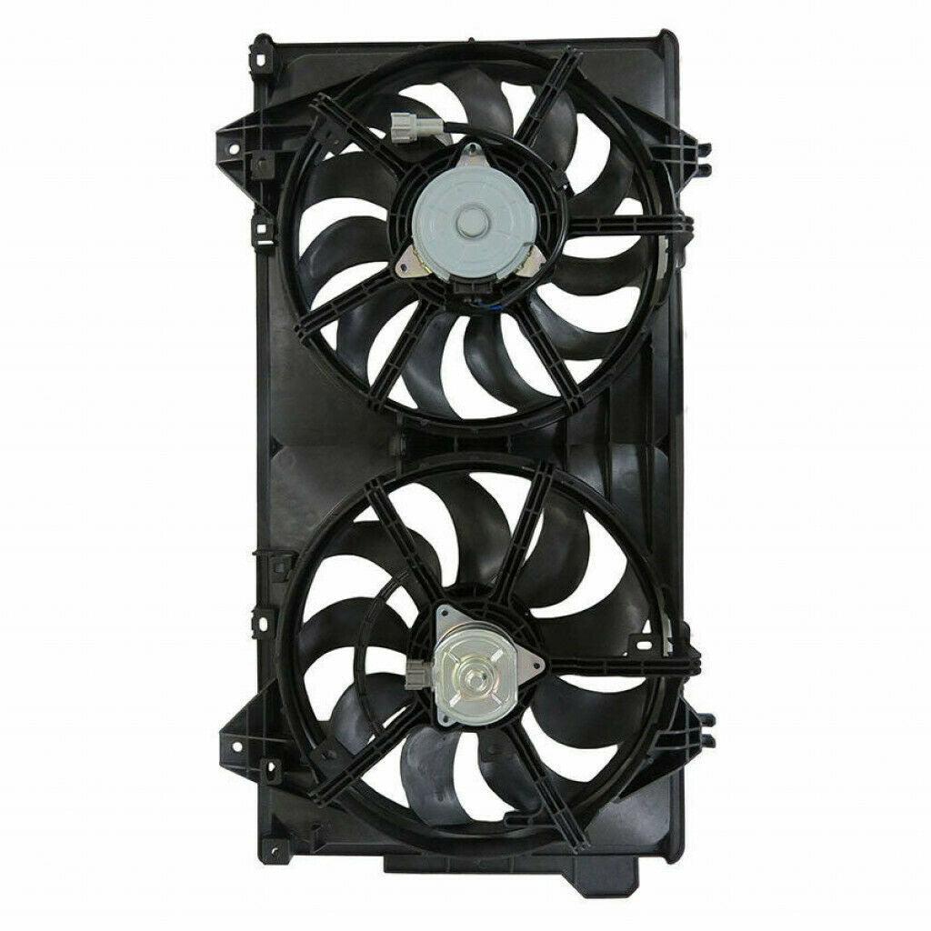 2014-2018 Mazda 3 Cooling Fan Assy , MA3115165. Installed view for reference.
