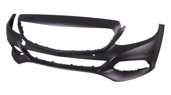 2015-2016 Mercedes C300 Front Bumper Primed Without Amg/Lux With Camera/Sensor , MB1000511. Lightweight yet durable construction.