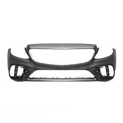 2019-2023 Mercedes C300 Coupe Front Bumper Primed Without Sensor With Camera/Amg , MB1000574. Perfect fit and finish.