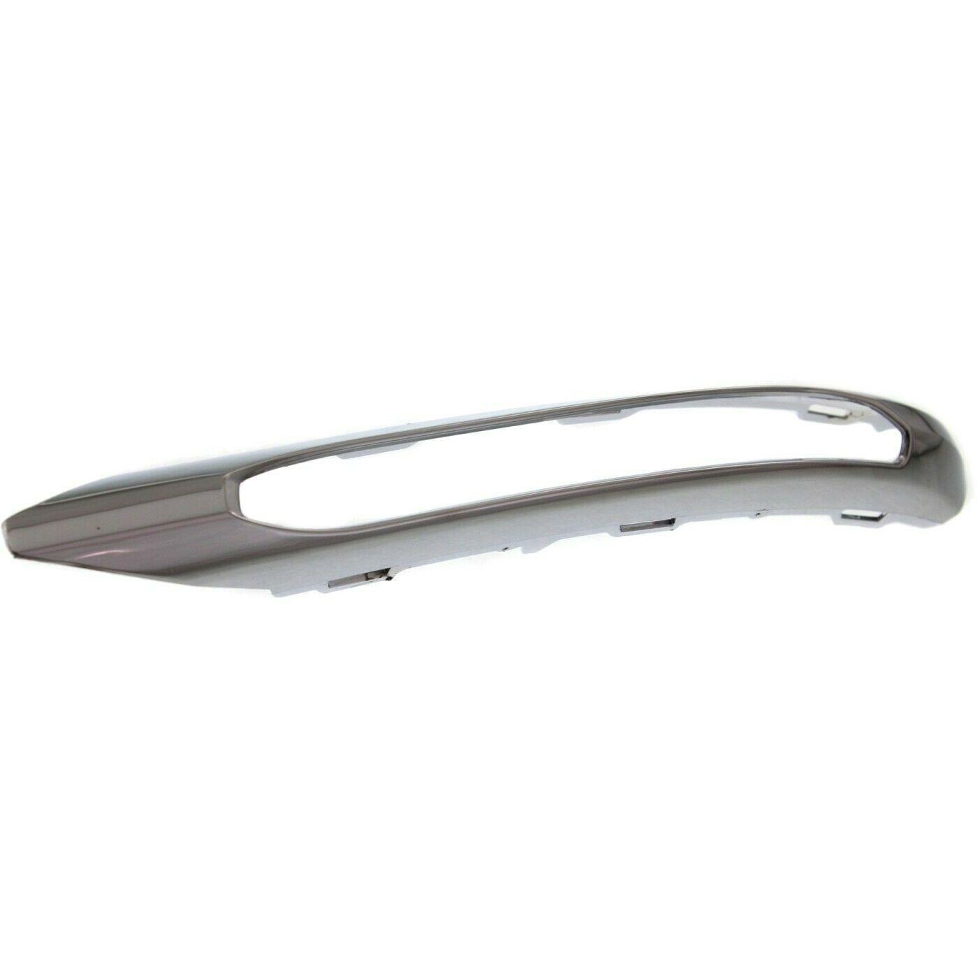2012-2014 Mercedes C300 Fog Lamp Trim Ring Front Driver Side Chrome With Amg Pkg , MB1032100. Direct fit for easy installation.