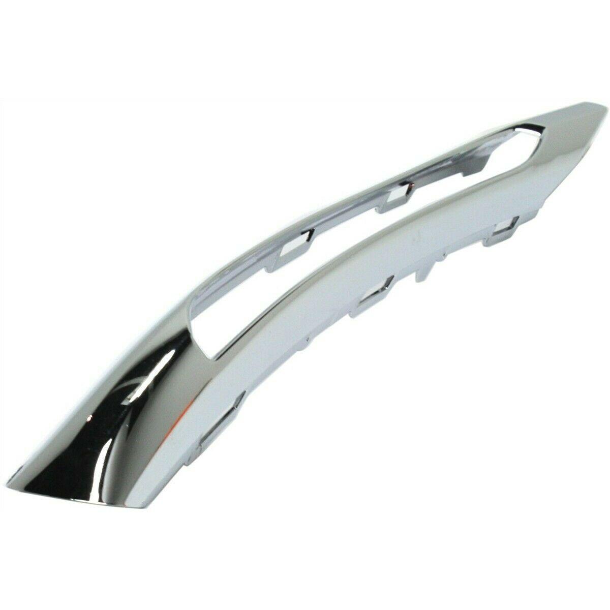 2012-2014 Mercedes C300 Fog Lamp Trim Ring Front Passenger Side Chrome With Amg Pkg , MB1033100. OEM-style replacement.