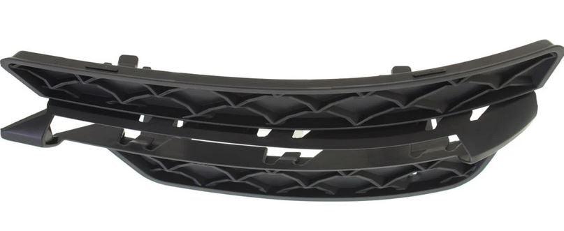 2012-2014 Mercedes C300 Grille Lower (Bezel) Passenger Side With Amg Pkg Black , MB1039126. Exact fit for vehicle restoration.