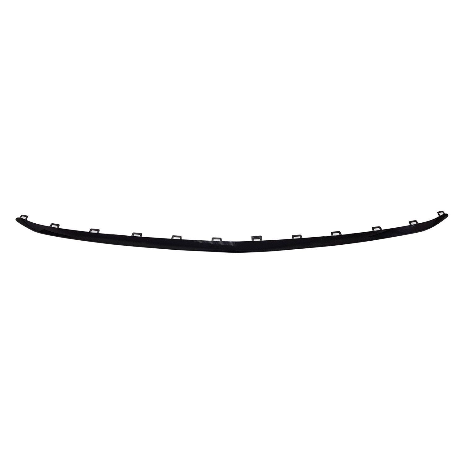 2021-2023 Mercedes E350 Bumper Molding Front Gloss Black With Amg , MB1044162. High-quality aftermarket part.