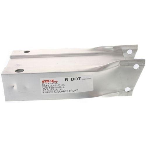 2008-2014 Mercedes C300 Rebar Bracket Front Driver Side Aluminum , MB1072101. High-strength and long-lasting.