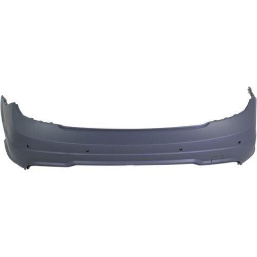 2012-2014 Mercedes C300 Rear Bumper , MB1100288. Installed view for reference.