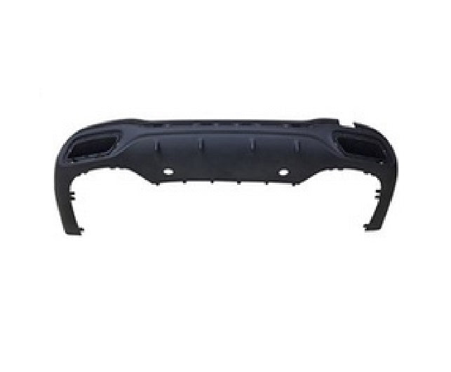 2022-2023 Mercedes C300 Sedan Rear Lower Bumper Textured Black With Amg , MB1115137. Lightweight yet durable construction.