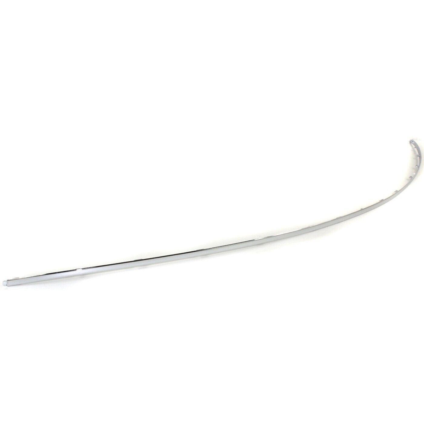 2007-2009 Mercedes E320 Bumper Moulding Rear Center Chrome (Small) , MB1144108. Exact fit for vehicle restoration.