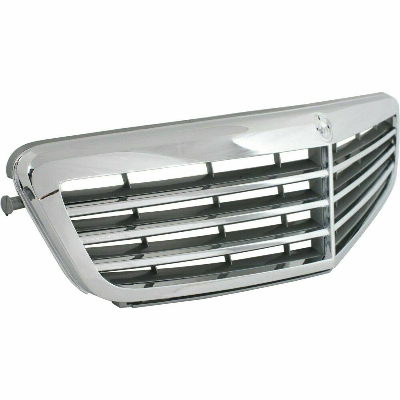 2008-2014 Mercedes C300 Grille Chrome Gray Without Amg Pkg With Elegance Pkg , MB1200145. Perfect fit and finish.
