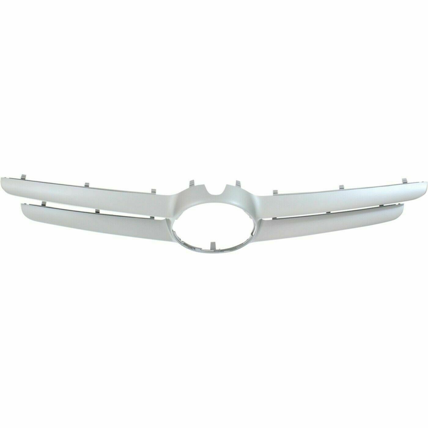 2017-2018 Mercedes C300 Sedan Grille Moulding With Camera Hole Silver Gray , MB1210114. Factory-style replacement part.
