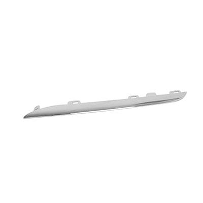 2017-2019 Mercedes C300 Sedan Grille Moulding Passenger Side Lower All Chrome , MB1215101. Professional-grade auto body part.