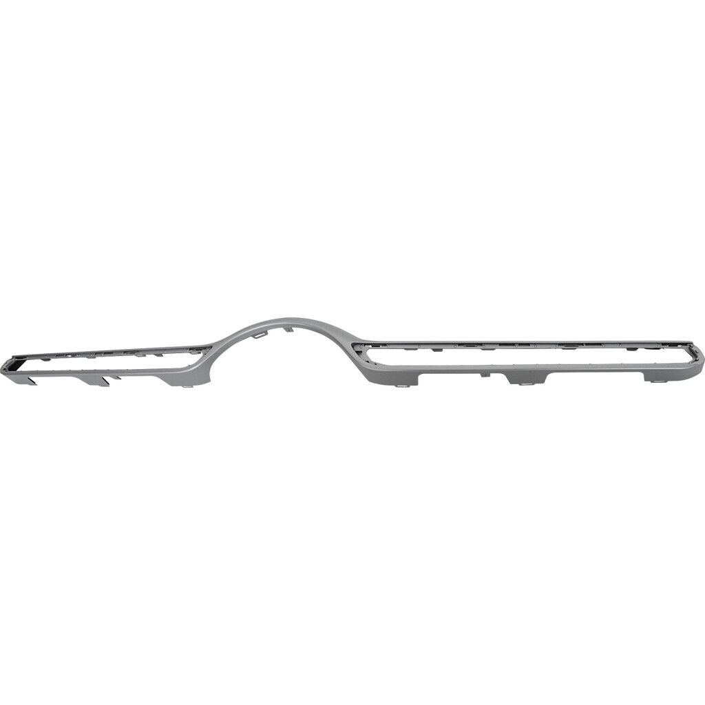 2020-2023 Mercedes GLE350 Grille Molding Upper Center Silver Without Amg , MB1217100. Exact fit for vehicle restoration.
