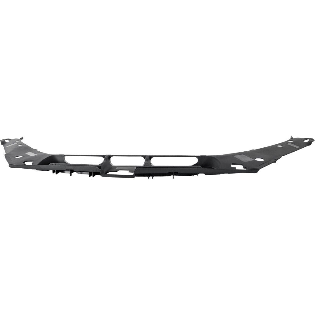 2016-2018 Mercedes GLE350 Radiator Support Upper Plastic , MB1224100. Side view of the replacement part.