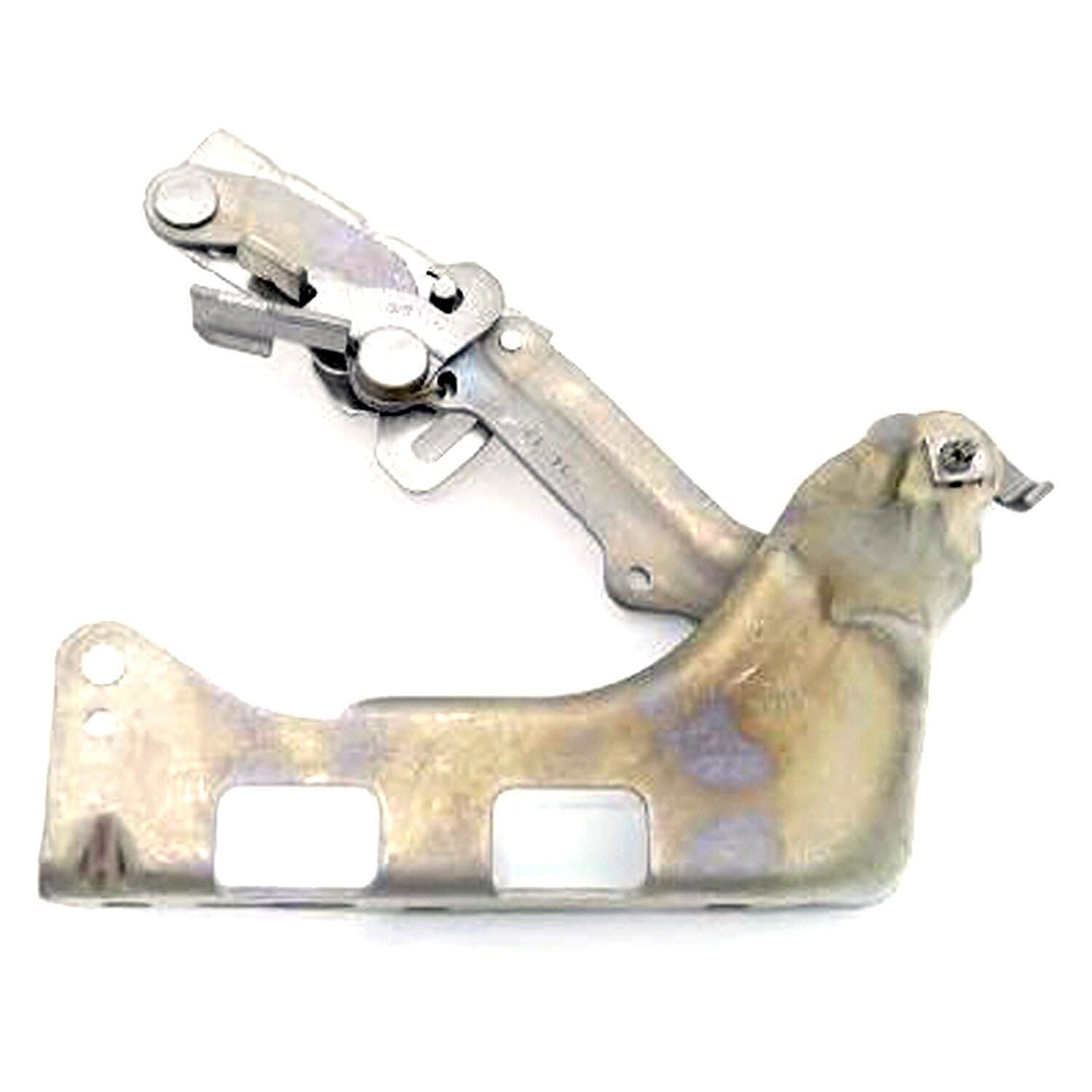 2020-2022 Mercedes GLC300 Coupe Hood Hinge Driver Side Steel Chrome , MB1236102. Precision fitment for collision repair.