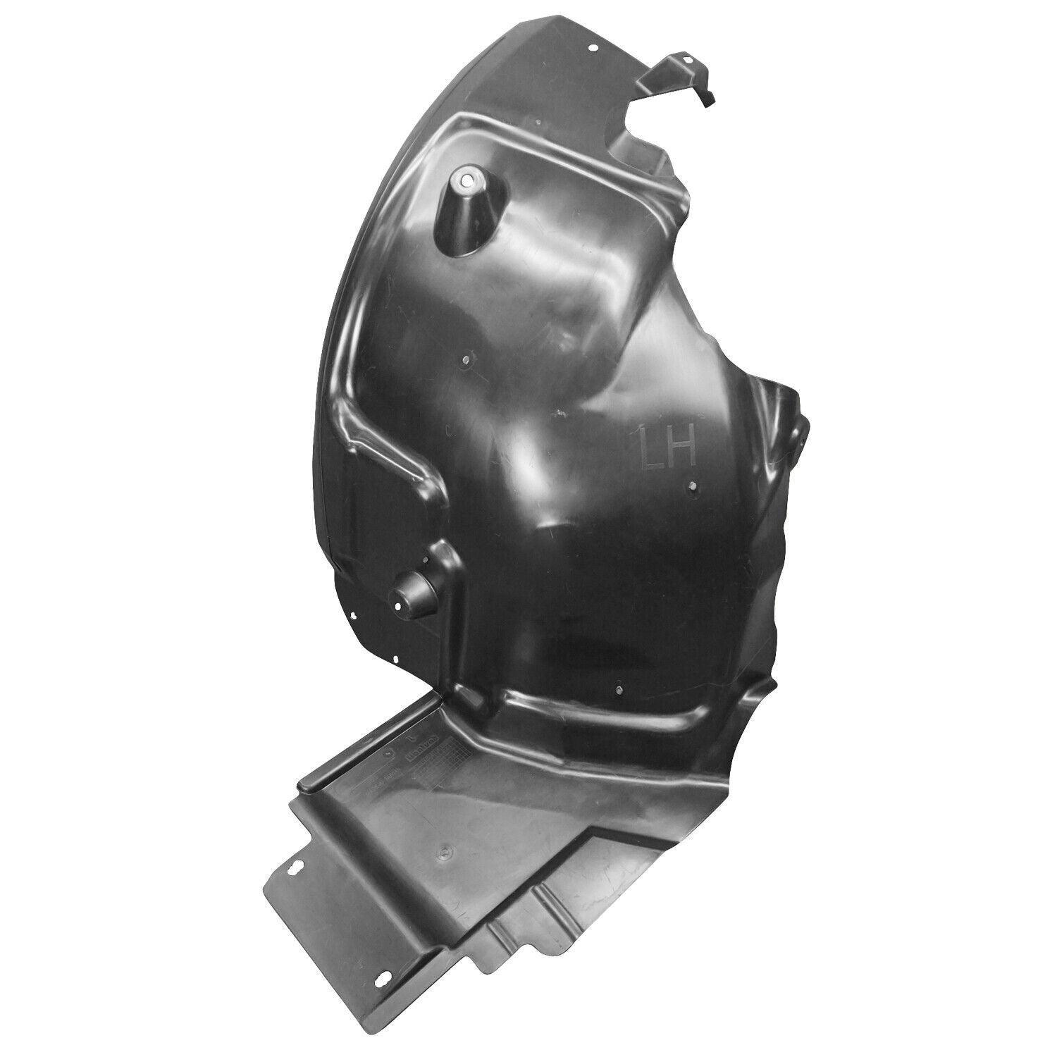 2017-2018 Mercedes E400 Fender Liner Front Driver Side Rearward , MB1248190. Durable and impact-resistant.