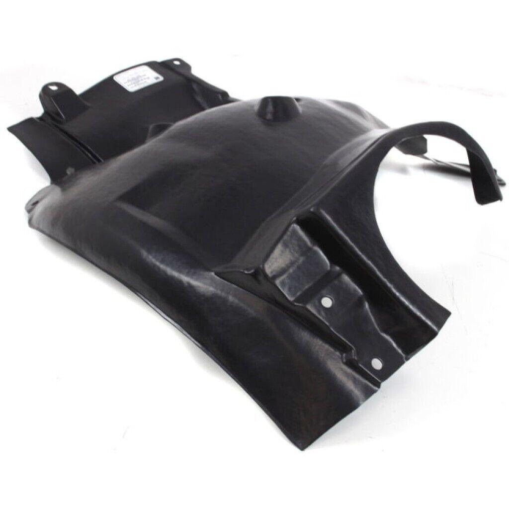 2006-2007 Mercedes C280 Fender Liner Front Passenger Side , MB1249108. Side view of the replacement part.