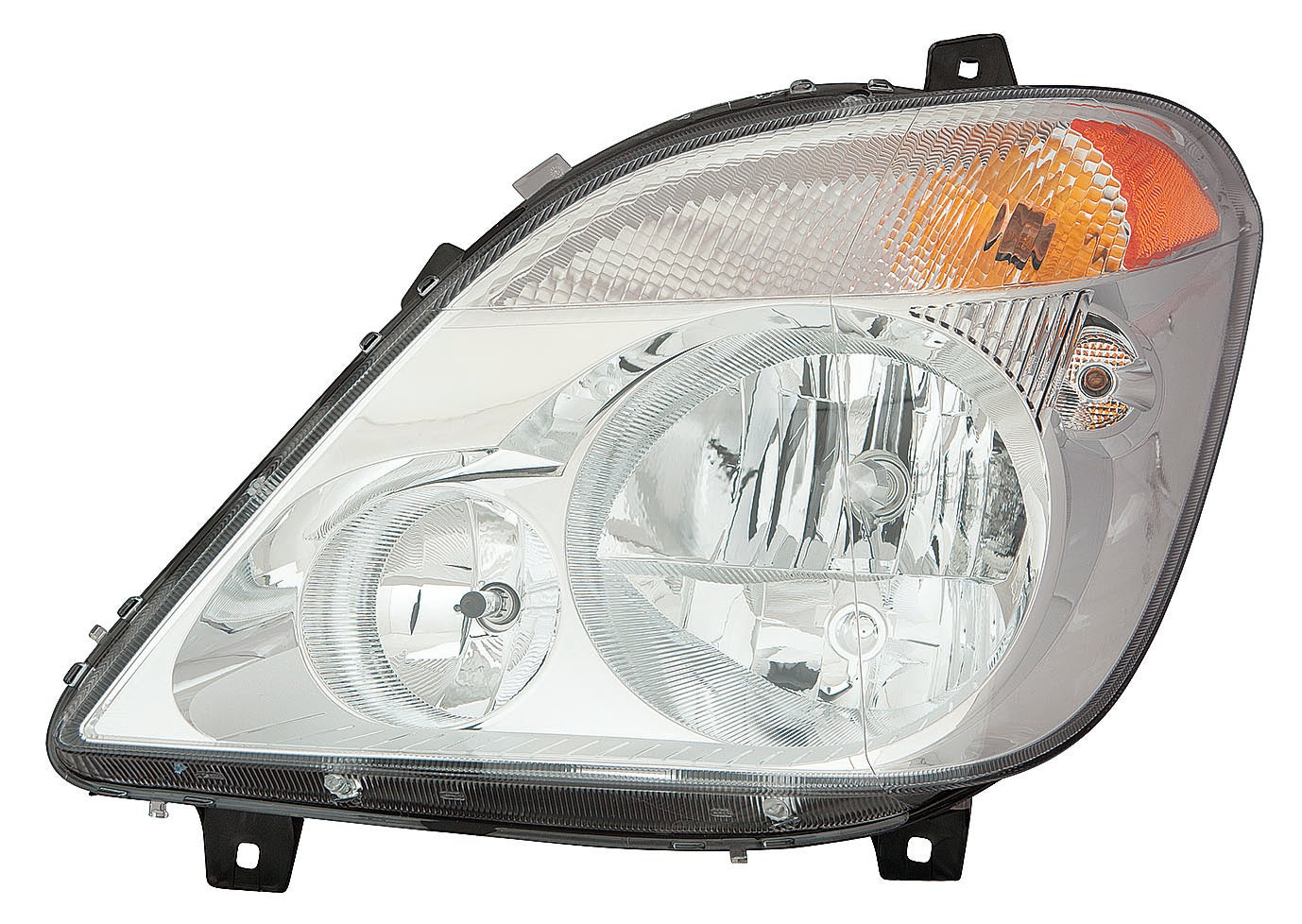 2010-2013 Mercedes SPRINTER 2500 Head Lamp Driver Side Halogen , MB2502191. OEM-style replacement.