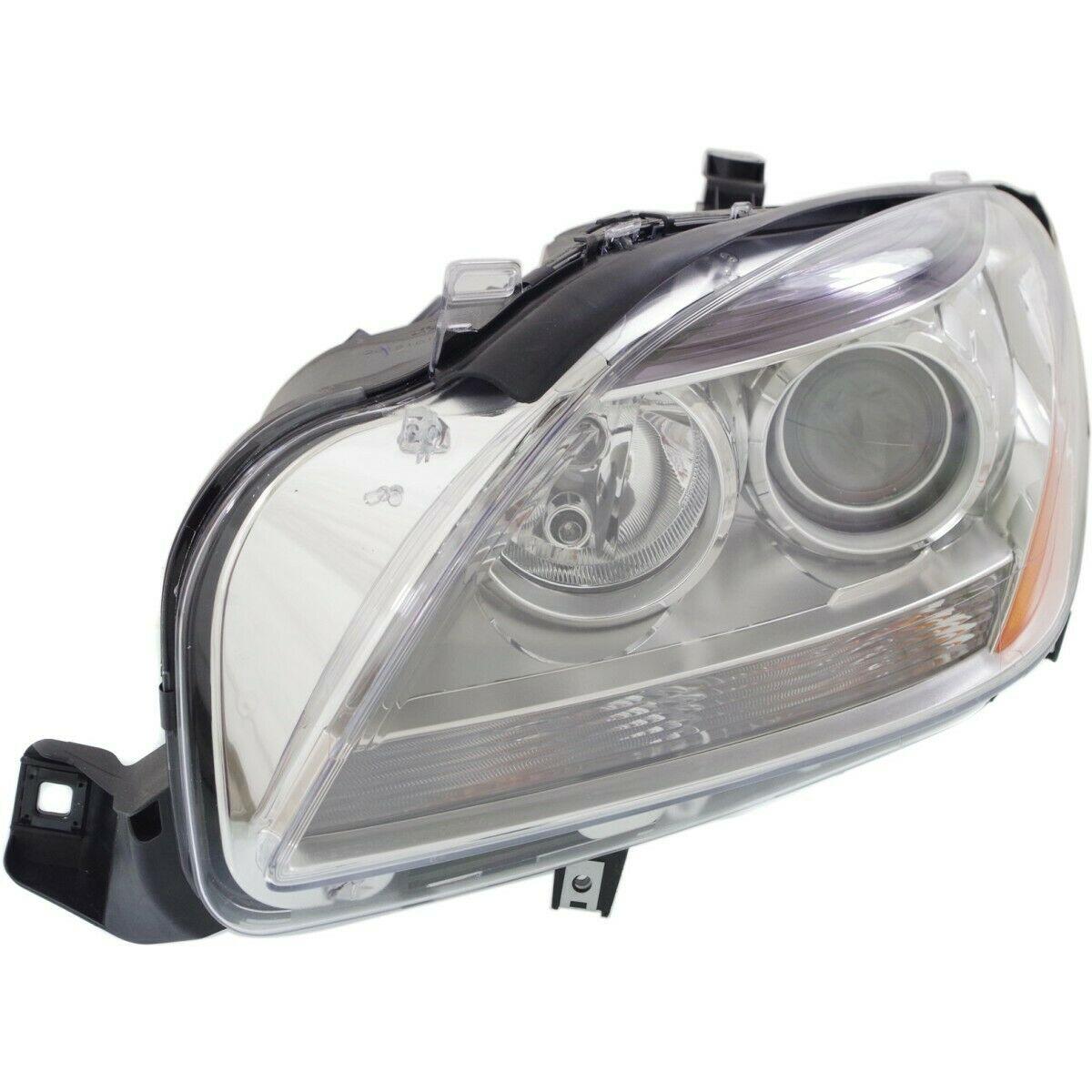 2012-2015 Mercedes ML350 Head Lamp Driver Side Halogen , MB2502192. Professional-grade auto body part.
