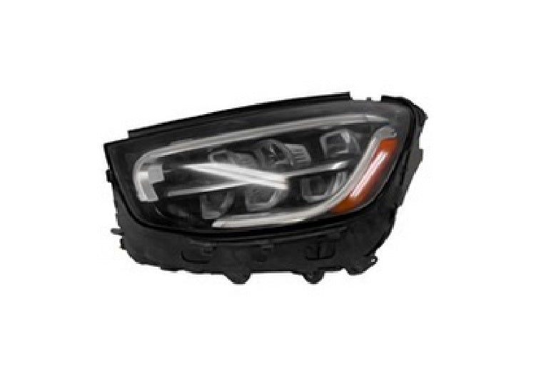 2020-2023 Mercedes GLC300 Coupe Head Lamp Driver Side Led Without Logo/Adaptive Lamps , MB2502262. High-quality aftermarket part.