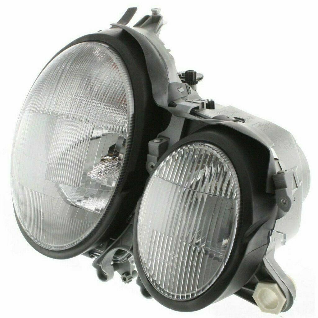 2000-2003 Mercedes E320 Head Lamp Passenger Side Sdn Halogen , MB2503105. High-strength and long-lasting.