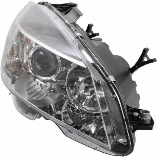 2008-2011 Mercedes C300 Head Lamp Passenger Side With Chrome Ring , MB2503163. Made with quality materials.