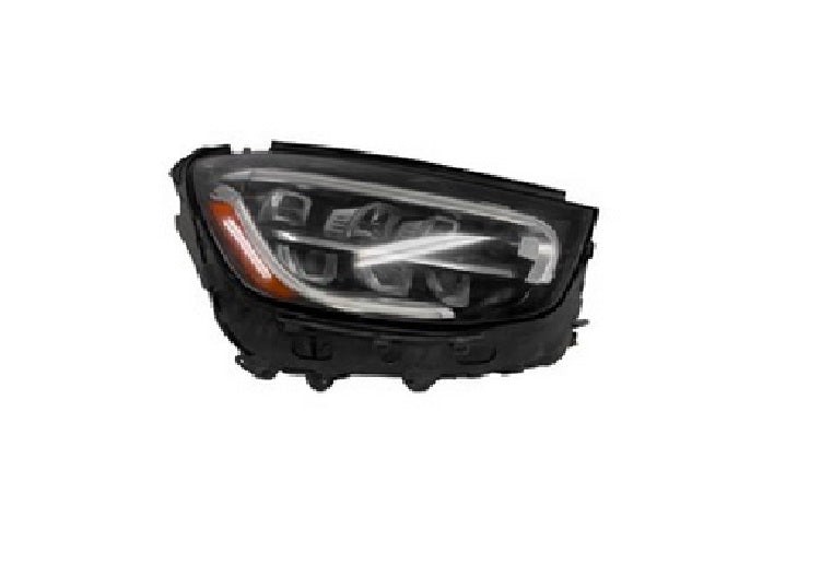 2020-2023 Mercedes GLC300 Coupe Head Lamp Passenger Side Led Without Logo/Adaptive Lamps , MB2503262. Replacement part ready for install.