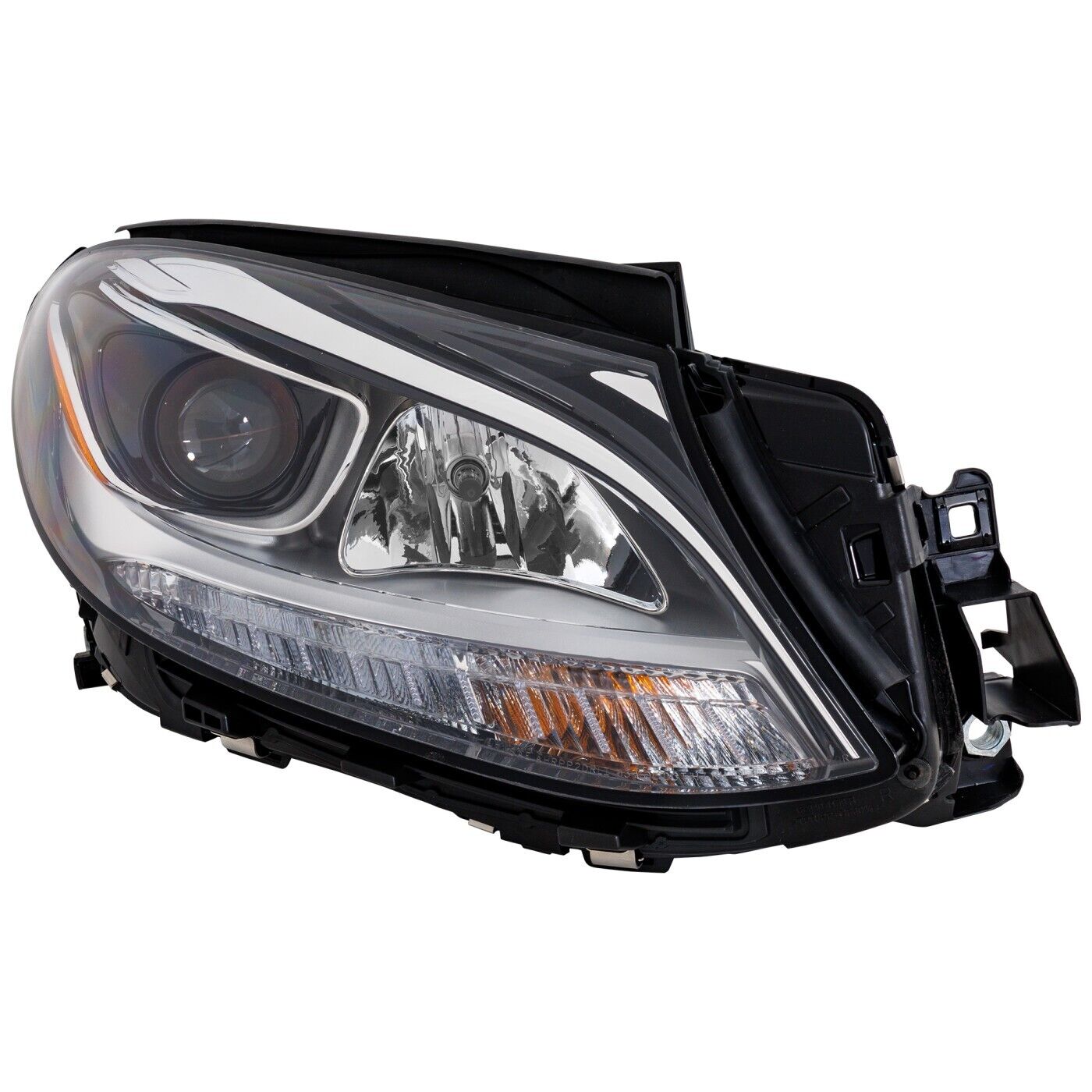 2016-2018 Mercedes GLE350 Head Lamp Passenger Side Halogen Without , MB2519107. Precision fitment for collision repair.