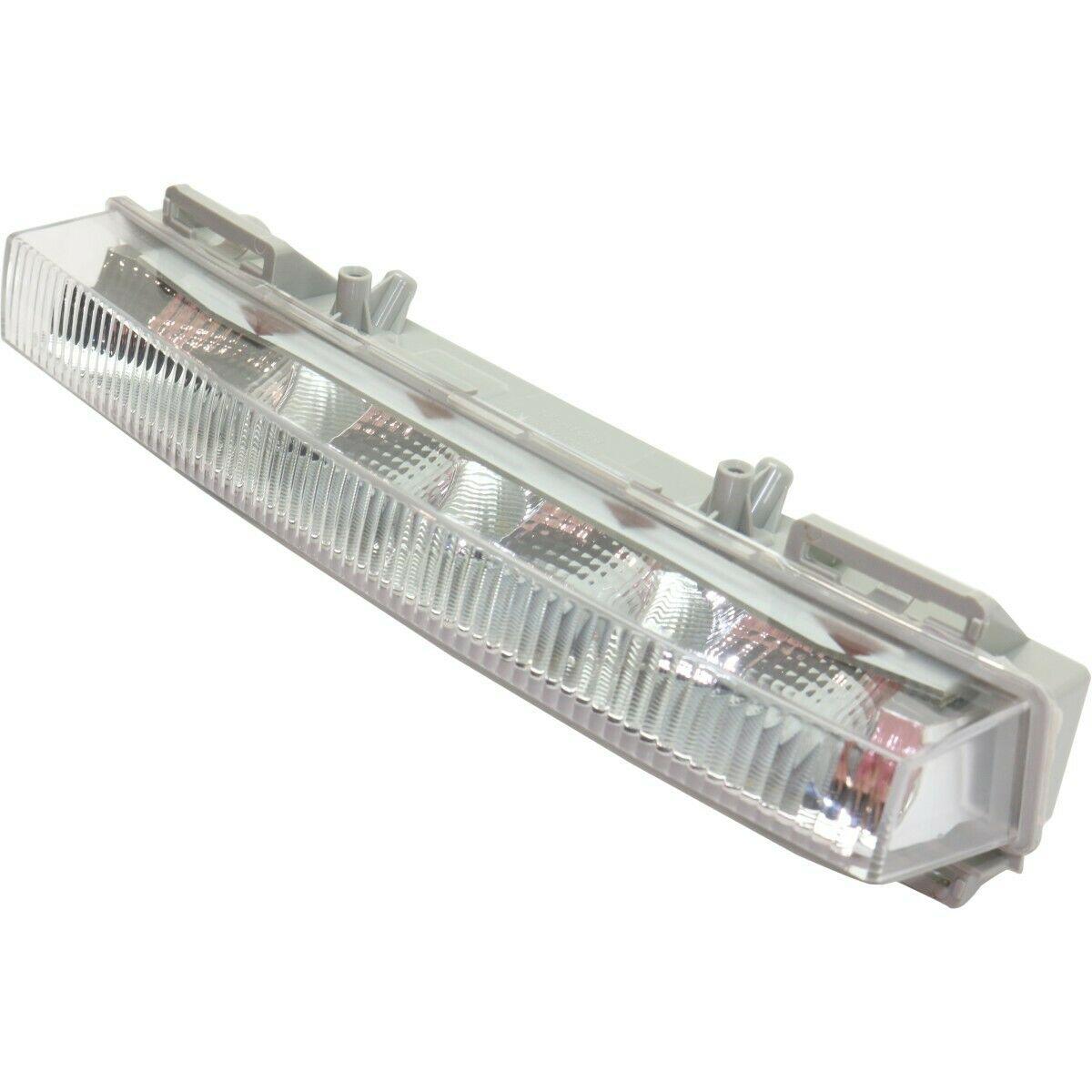 2012-2015 Mercedes ML350 Daytime Running Lamp Driver Side Gray Bezel , MB2562103. Precision fitment for collision repair.