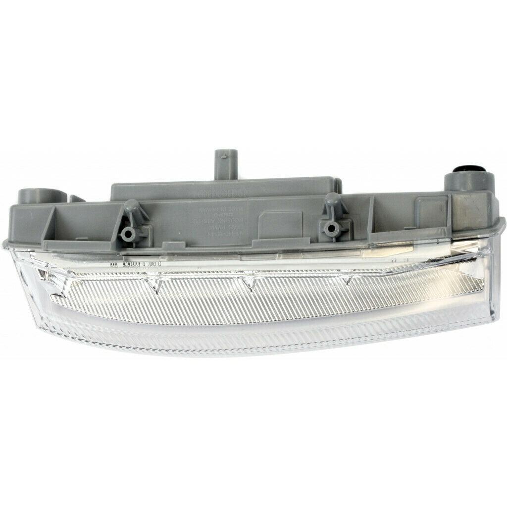 2013 Mercedes E400 Daytime Running Lamp Passenger Side With Gray Housing , MB2563105. Professional-grade auto body part.