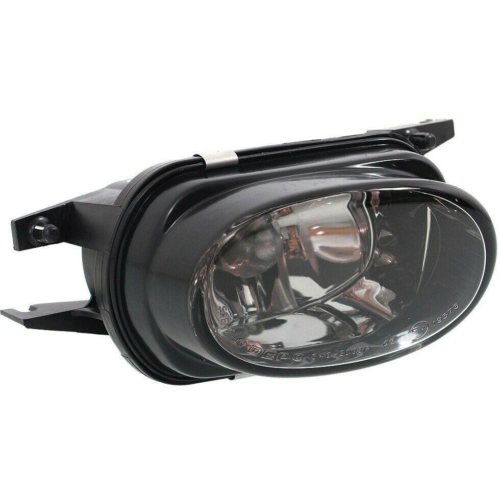 2003-2005 Mercedes E320 Fog Lamp Front Passenger Side With Sport Pkg , MB2593110. Precision fitment for collision repair.