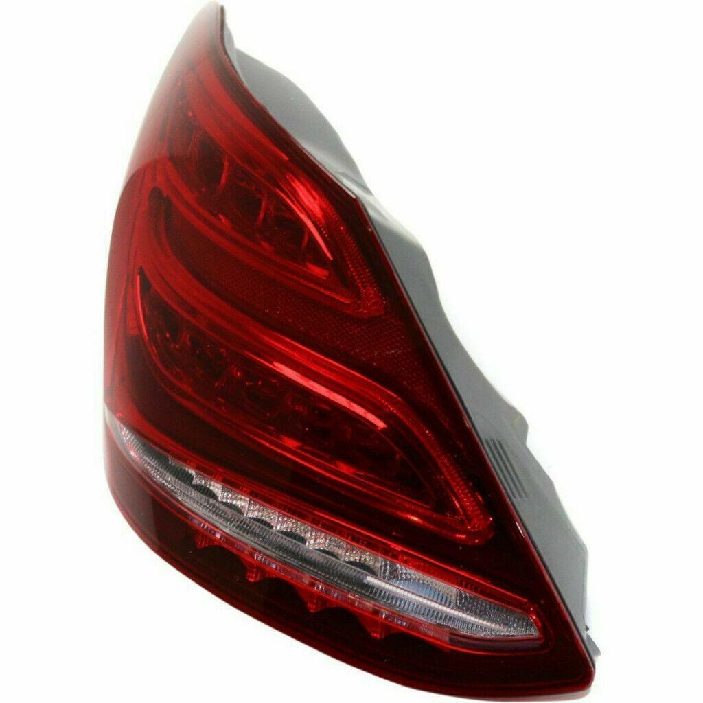 2017-2018 Mercedes C300 Sedan Tail Lamp Driver Side Sdn With Led Head Lamp , MB2800145. OEM-quality exterior component.