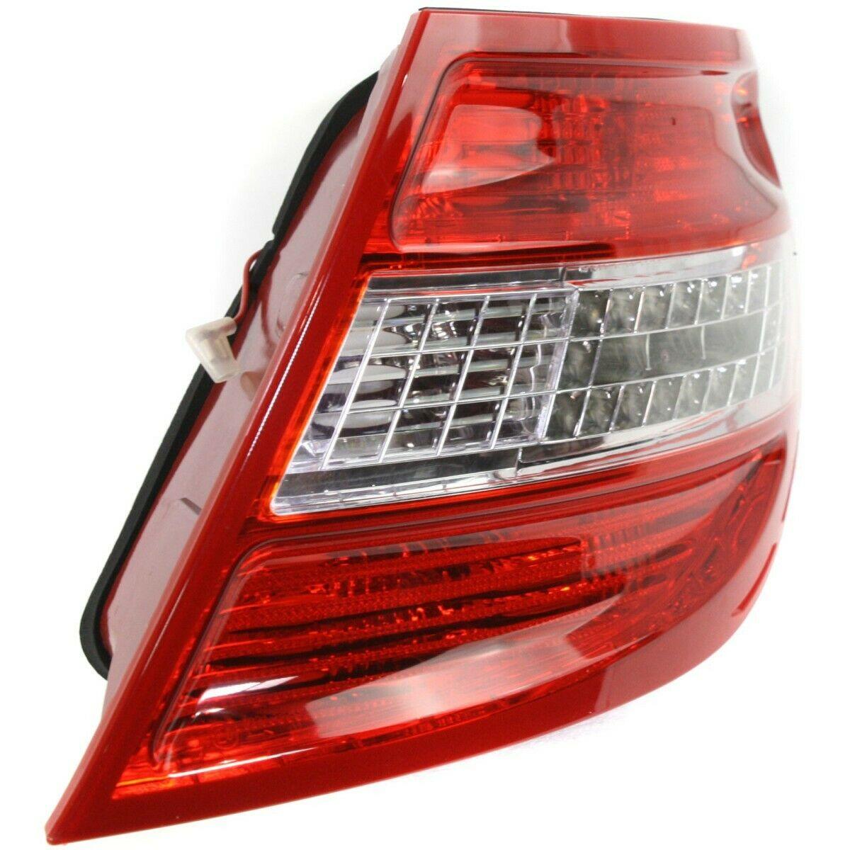 2008-2011 Mercedes C300 Tail Lamp Passenger Side Led With Curve Lighting , MB2801128. High-quality aftermarket part.