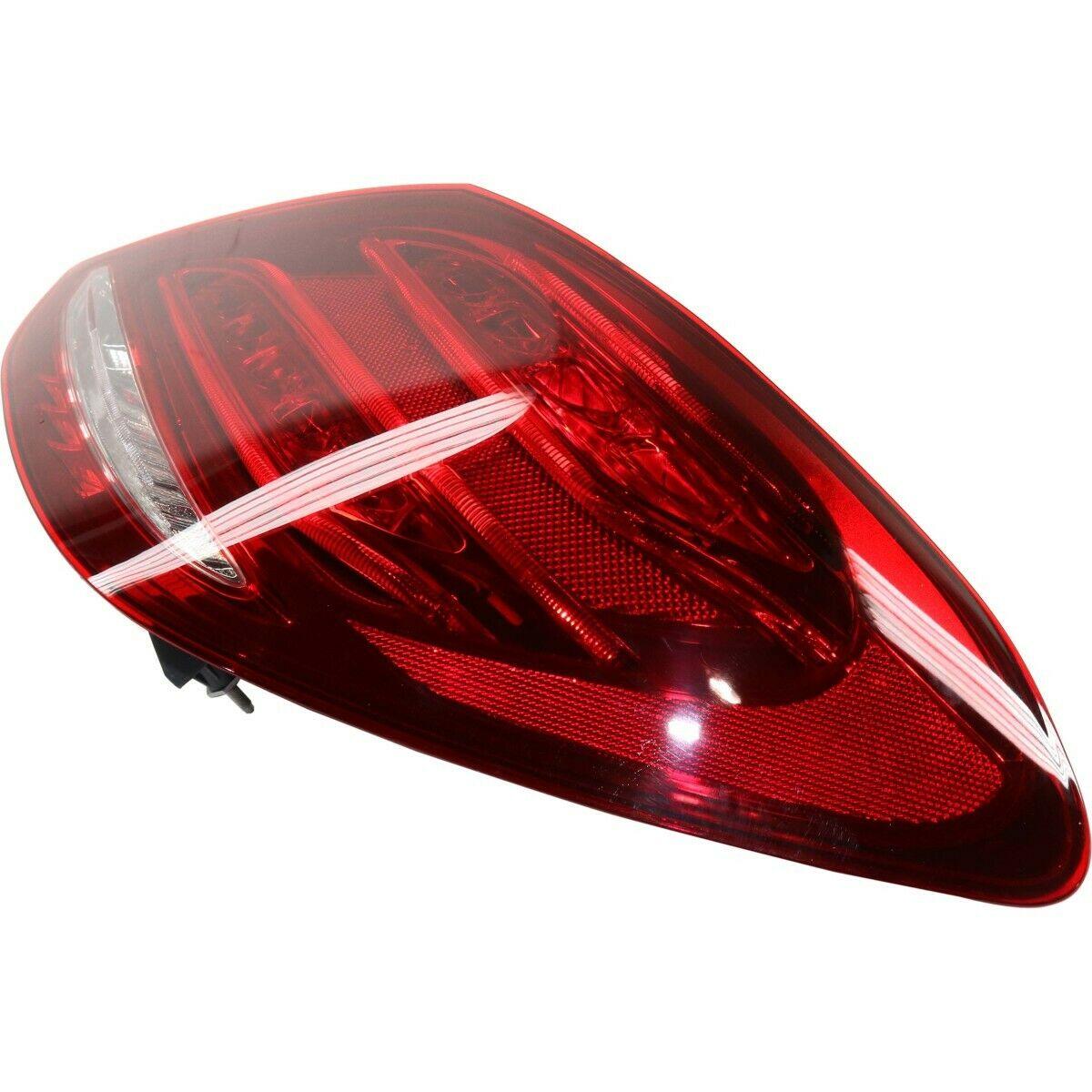 2017-2018 Mercedes C300 Sedan Tail Lamp Passenger Side Sdn With Led Head Lamp , MB2801145. Side view of the replacement part.