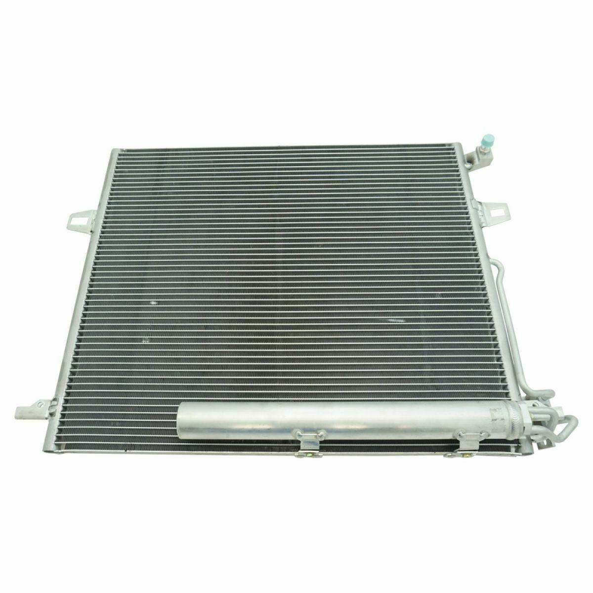 2007-2008 Mercedes ML320 Condenser , MB3030142. Side view of the replacement part.