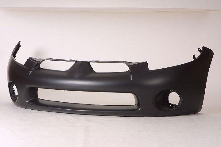 2006-2008 Mitsubishi Eclipse Front Bumper Black , MI1000313. Factory-style replacement part.