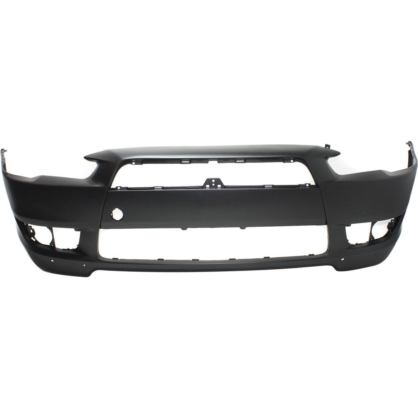 2009-2014 Mitsubishi Lancer Sportback Front Bumper , MI1000319. Exact fit for vehicle restoration.