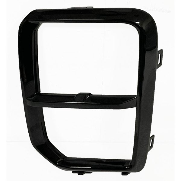 2020-2023 Mitsubishi Outlander Sport Fog Lamp Bezel Driver Side Gloss Black , MI1038132. Installed view for reference.