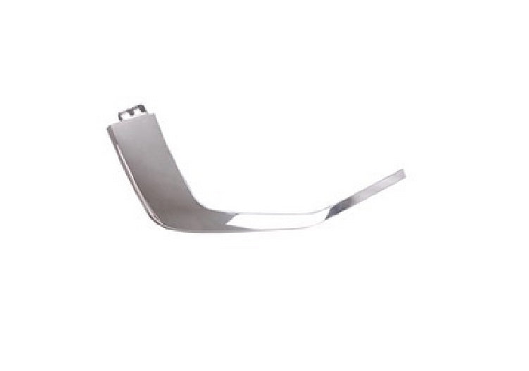 2021-2023 Mitsubishi Mirage G4 Sedan Bumper Molding Front Driver Side Lower Chrome , MI1046111. Replacement part ready for install.