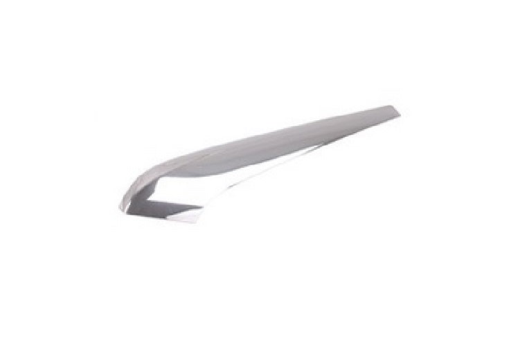 2021-2023 Mitsubishi Mirage G4 Sedan Bumper Molding Front Driver Side Upper Chrome , MI1046112. Professional-grade auto body part.