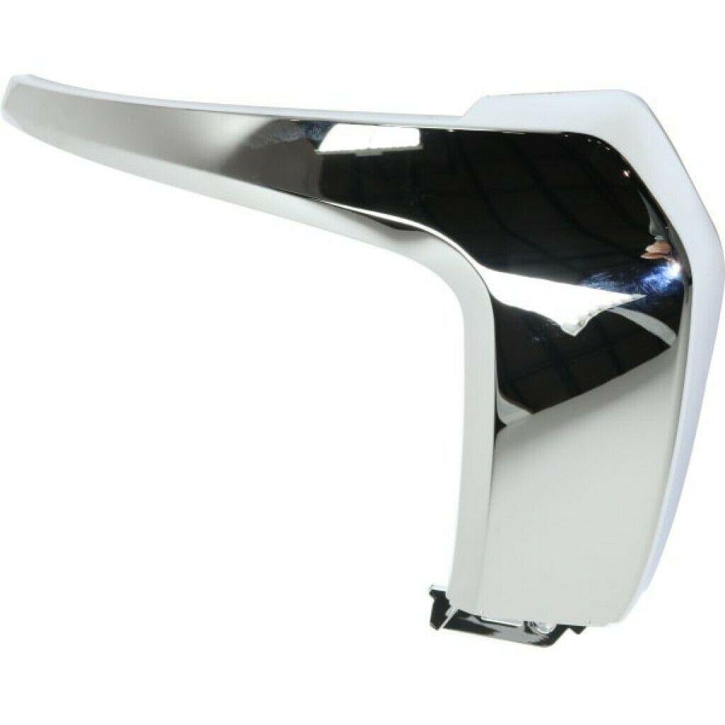 2016-2020 Mitsubishi Outlander Bumper Moulding Front Passenger Side Center Chrome , MI1047103. Durable and impact-resistant.