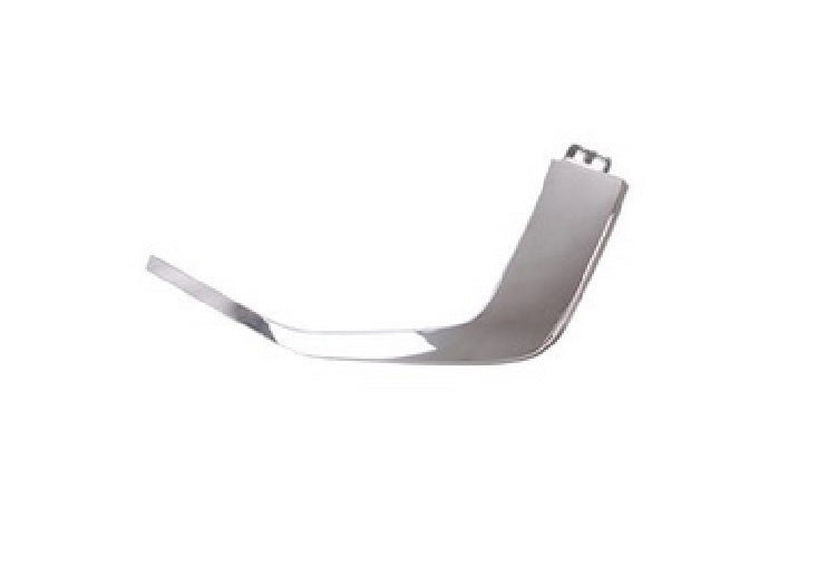 2021-2023 Mitsubishi Mirage G4 Sedan Bumper Molding Front Passenger Side Chrome , MI1047111. OEM-quality exterior component.