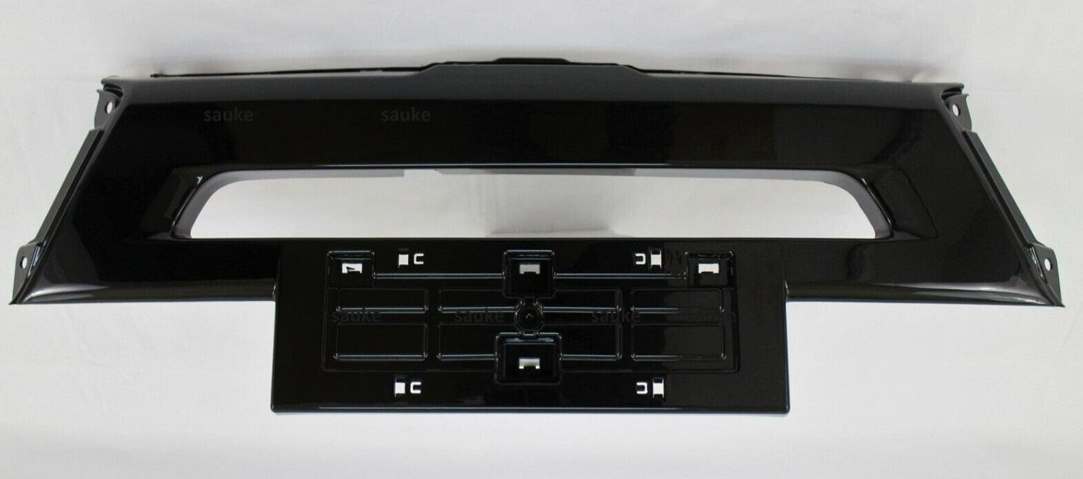 2018-2020 Mitsubishi Eclipse Cross Bumper Front Center Matte Dark Gray Es/Le Model , MI1053100. OEM-style replacement.