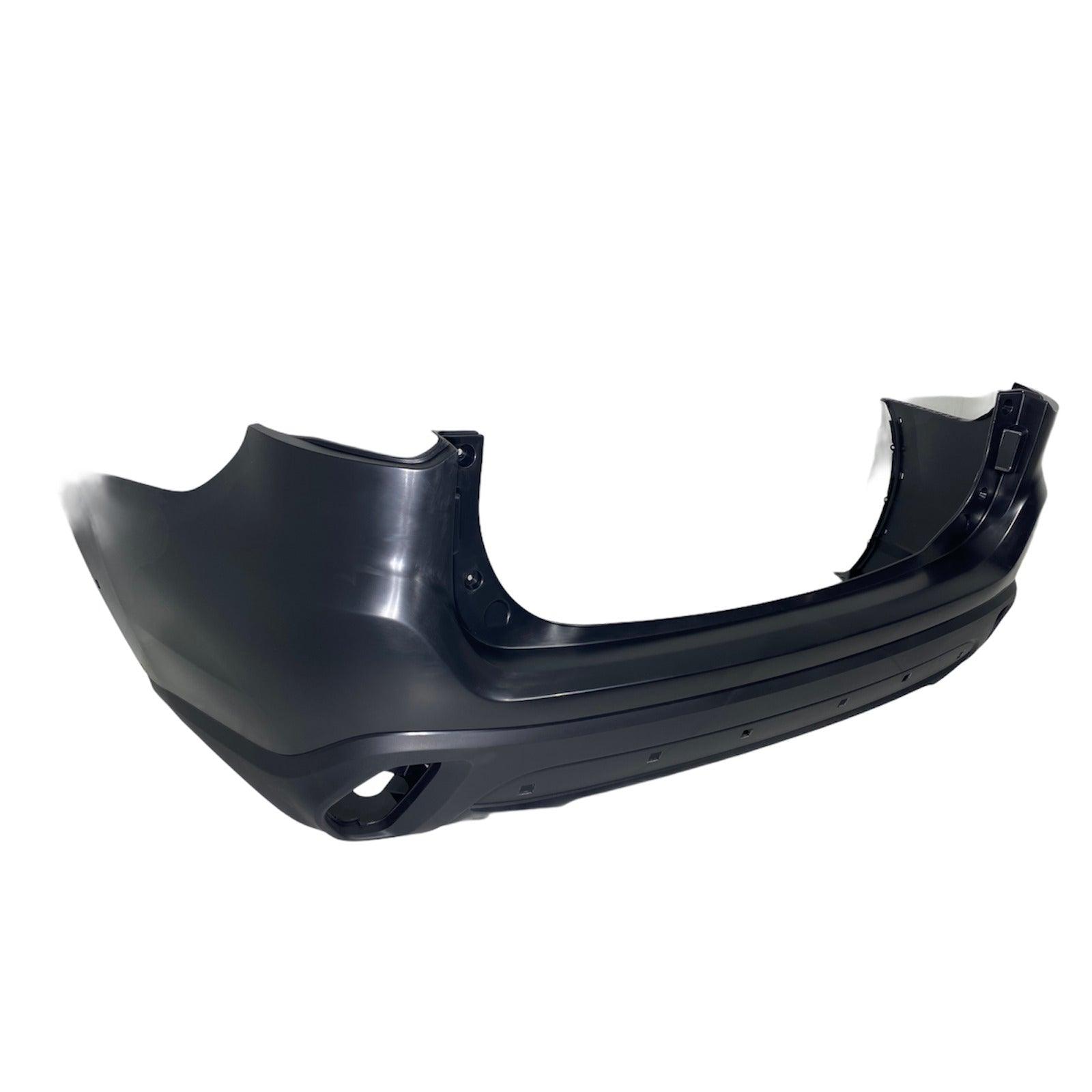 2019-2020 Mitsubishi Outlander Rear Bumper Primed With Textured Lower , MI1100309. Side view of the replacement part.