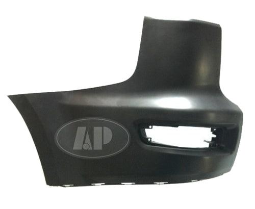 2010-2013 Mitsubishi Outlander Bumper End Rear Driver Side Primed , MI1104114. OEM-style replacement.